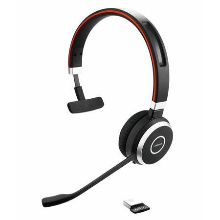 Jabra Evolve 65 UC Mono Bluetooth headset with USB dongle