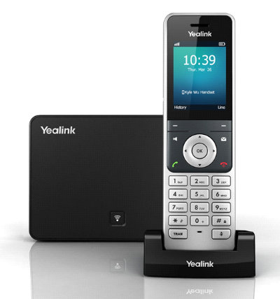 Yealink W56P SIP DECT phone and base