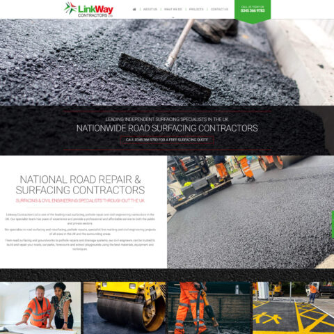 Linkway Surfacing Website