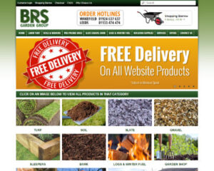 BRS Garden Group ecommerce website